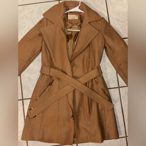 Tan Michael Kors Pea Coat